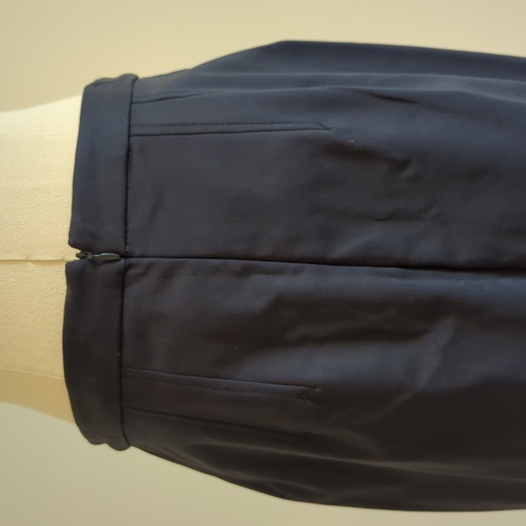 NWT Club Monaco size 8 navy skirt with purple and pink cheetah print - Picture 6 of 9